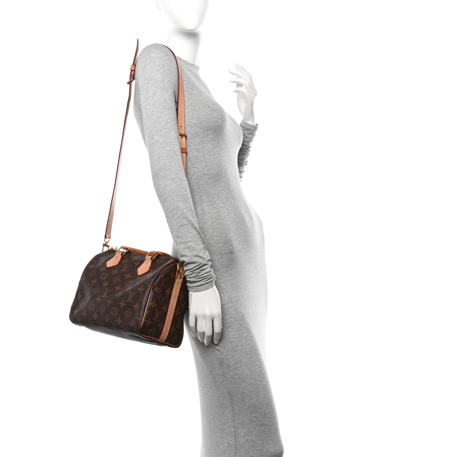Louis Vuitton Monogram Speedy Bandouliere 25 2 of 10