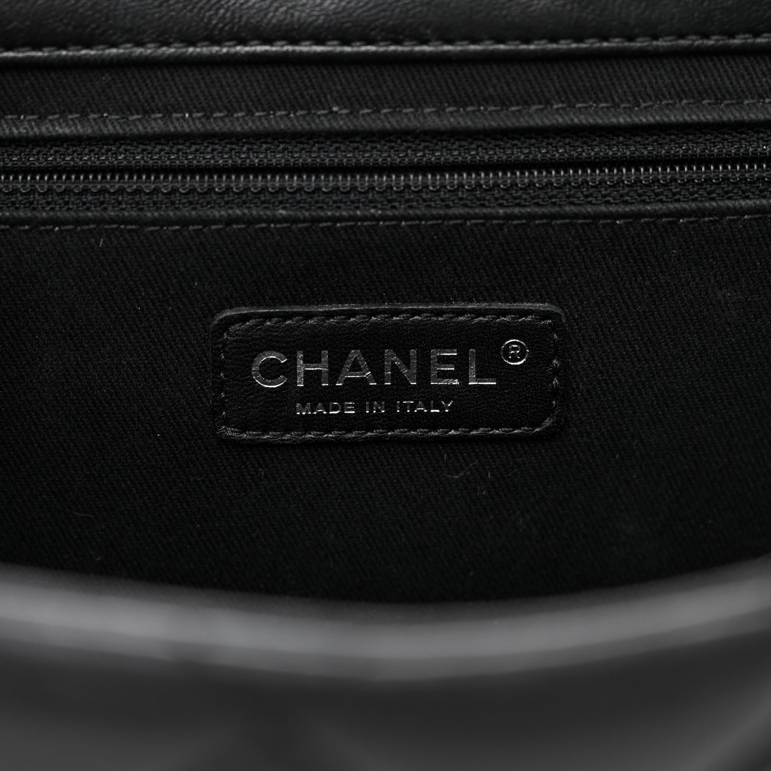 Chanel Washed Lambskin Maxi Take Away Flap Bag Black 6 of 16