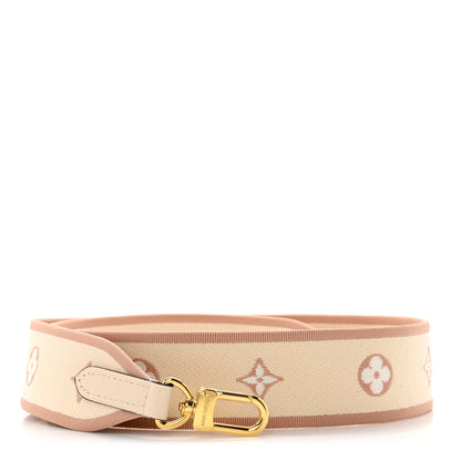 Louis Vuitton Jacquard Speedy Bandouliere 20 Shoulder Strap Beige 1 of 3