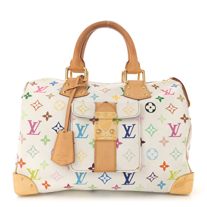 Louis Vuitton Monogram Multicolor Speedy 30 White 1 of 11