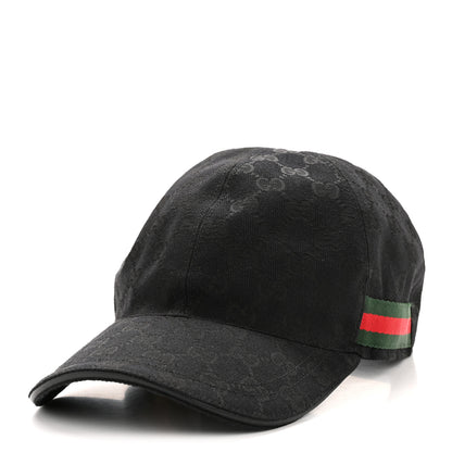 Gucci Monogram Web Baseball M Black 1 of 11