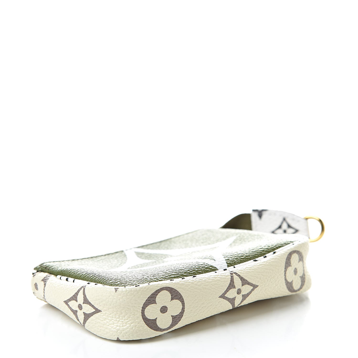 Louis Vuitton Monogram Giant Micro Pochette Accessories Kaki White 4 of 8
