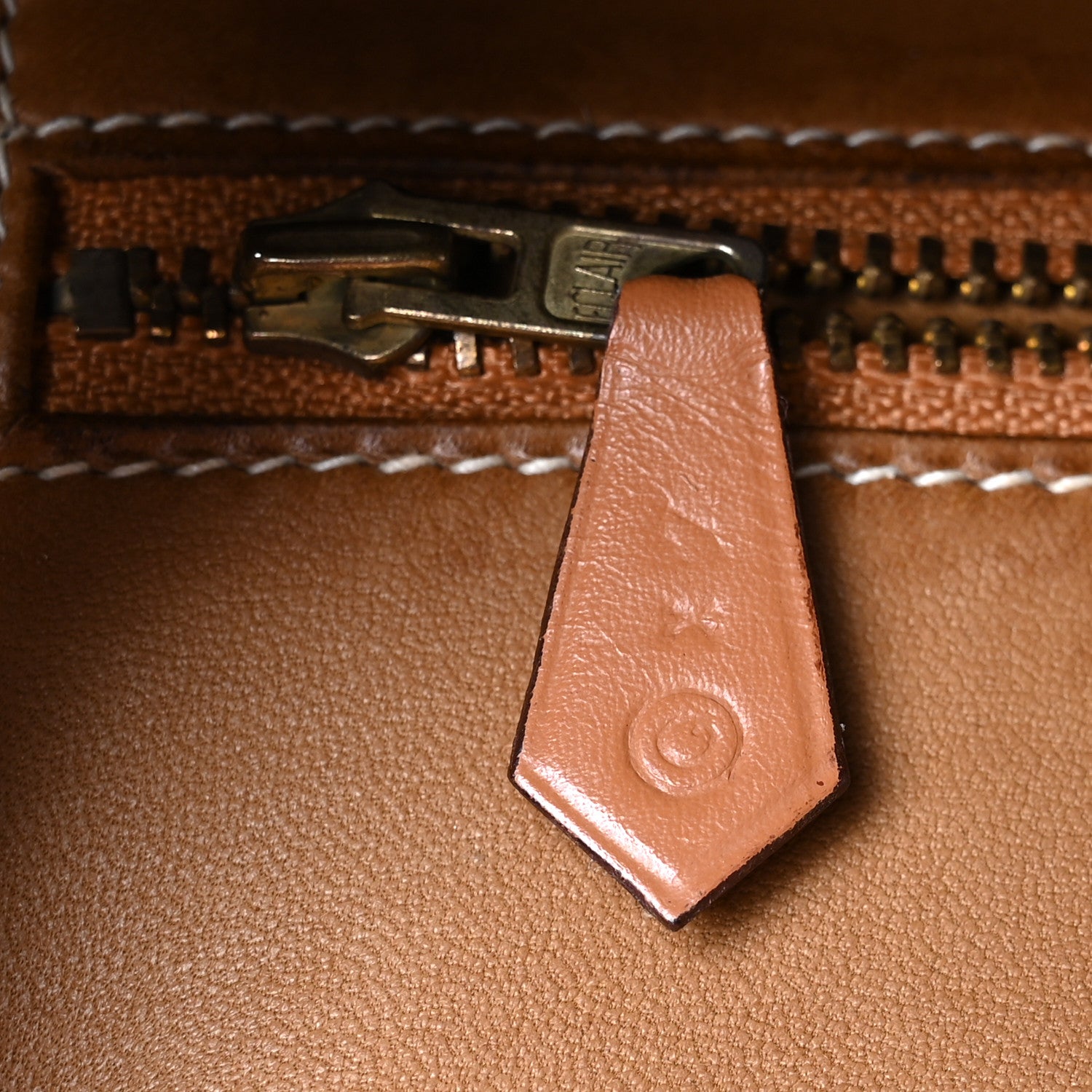 Hermes Chamonix Saddle Shoulder Bag Gold 7 of 11