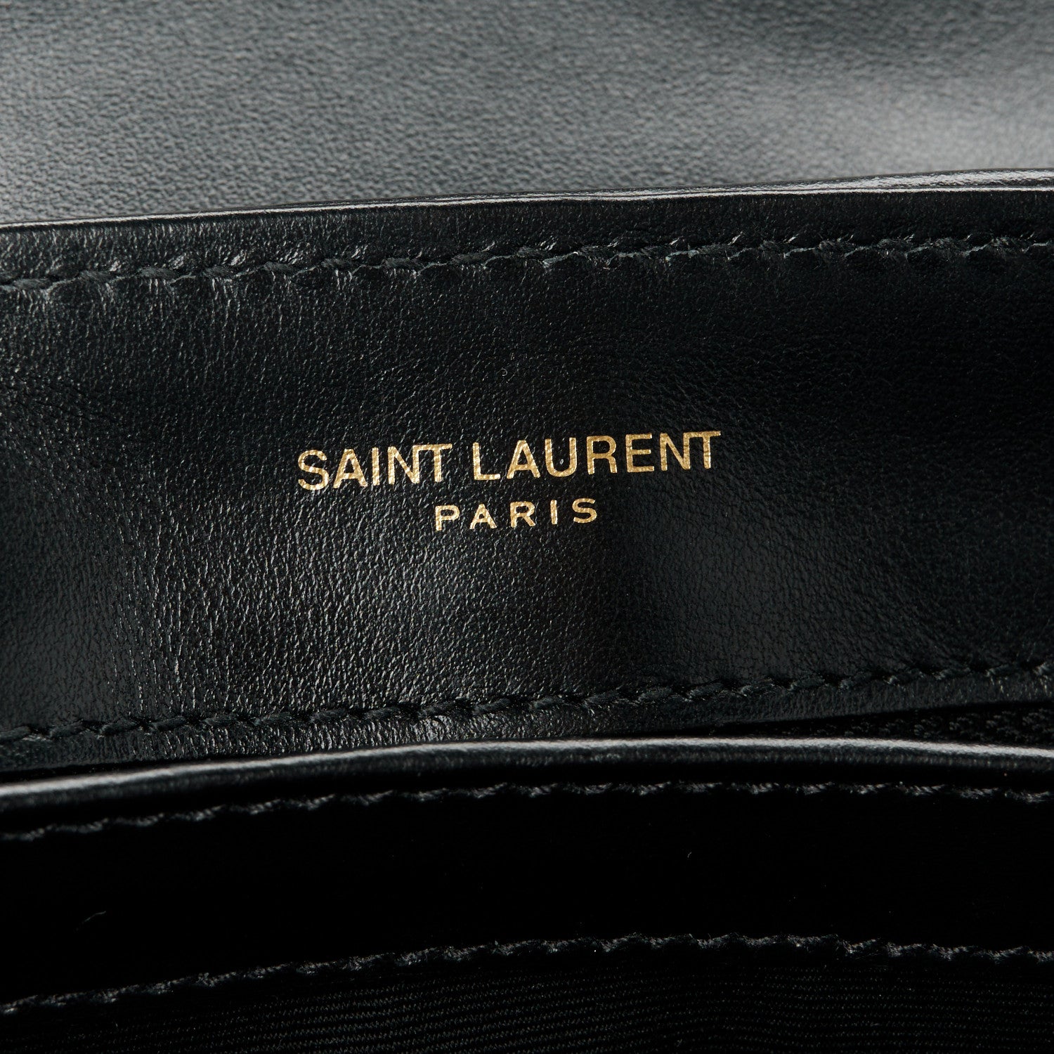 Saint Laurent Calfskin Y Quilted Monogram Toy Loulou Crossbody Bag Black 6 of 12