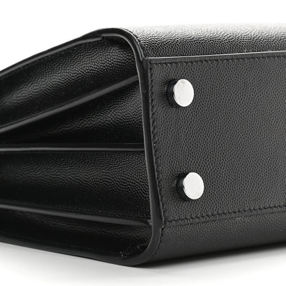 Saint Laurent Grained Calfskin Nano Sac De Jour Black 8 of 10