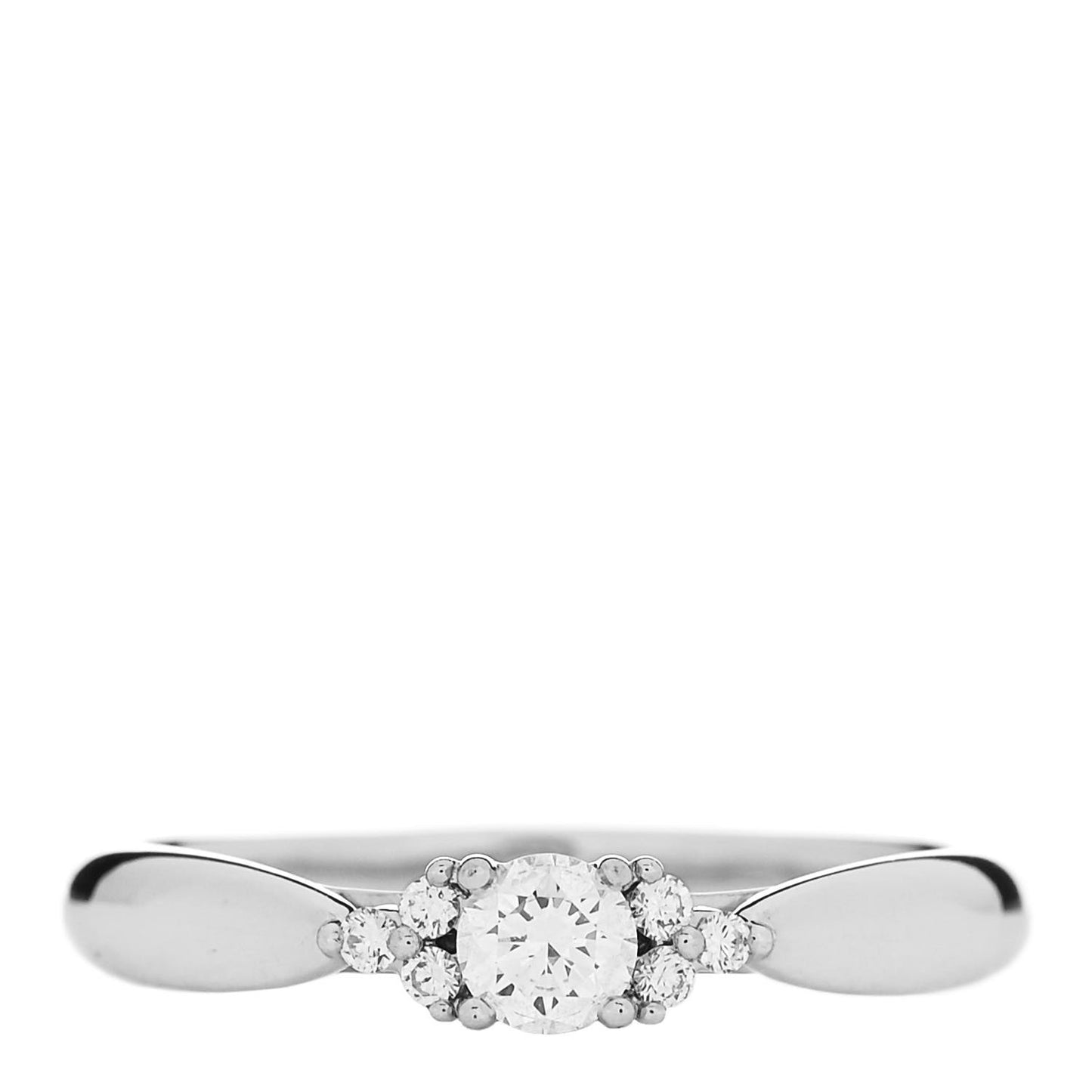Platinum Diamond .16ct Harmony Engagement Ring 53 6.25