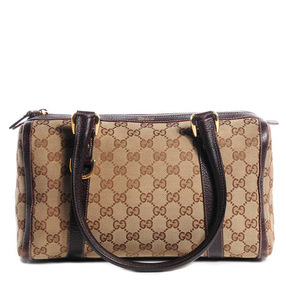 Gucci Monogram Small Abbey Boston Brown 1 of 10