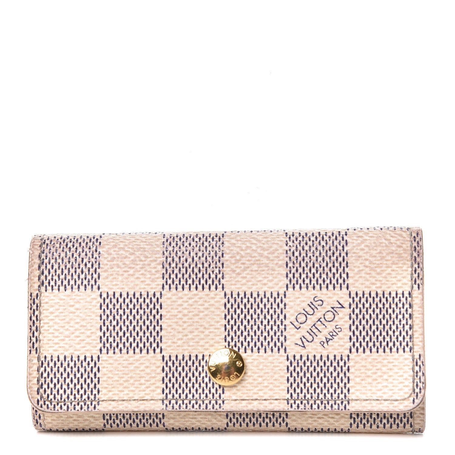 Louis Vuitton Damier Azur Multicles 4 Key Holder 1 of 17