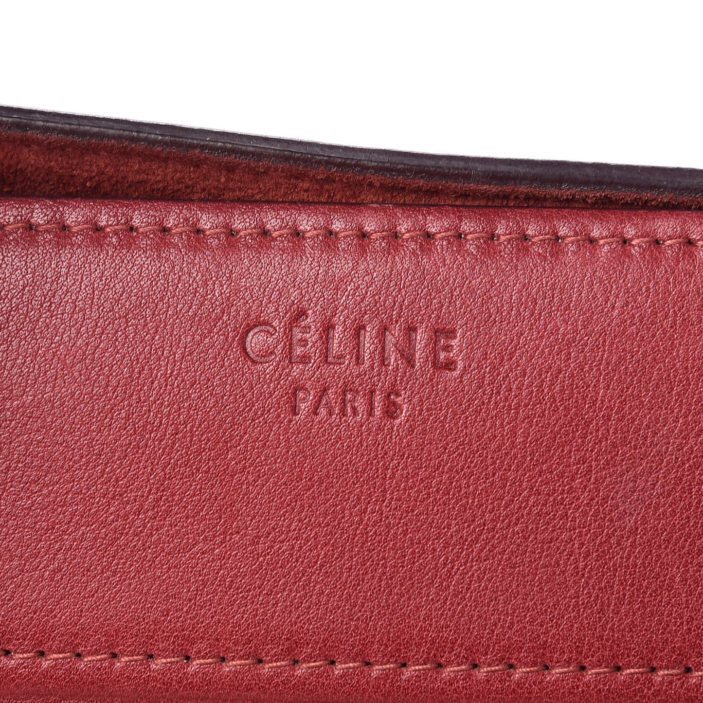 Supple Calfskin Medium Phantom Luggage Red