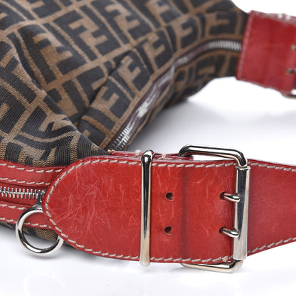 Fendi Zucca Shoulder Bag Red 11 of 15