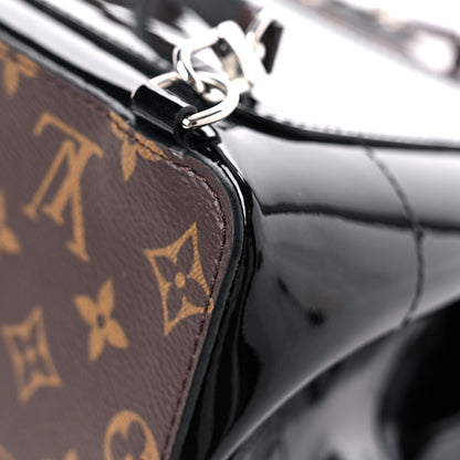 Louis Vuitton Patent Monogram Hot Springs Backpack Black 9 of 13