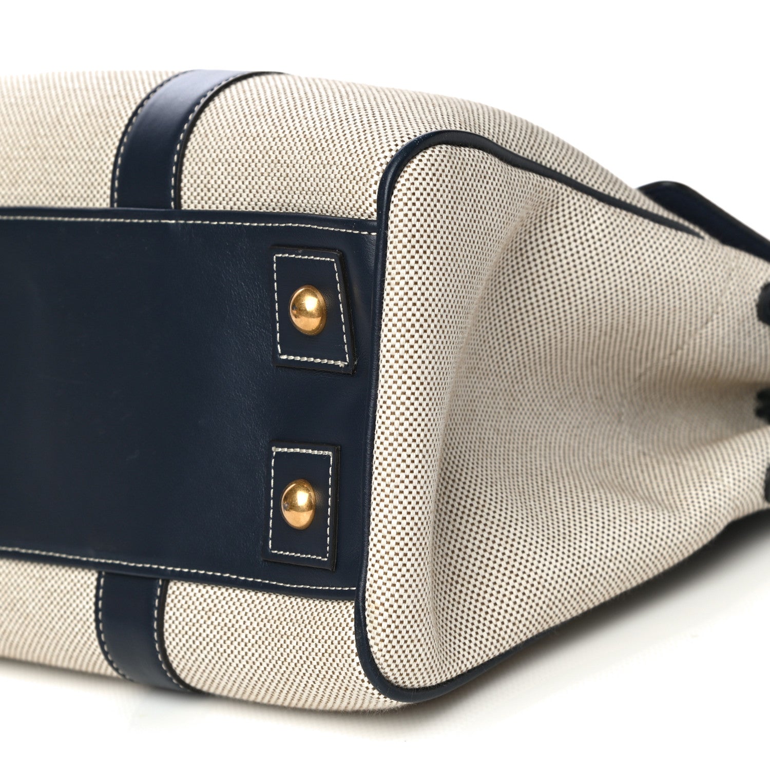 Mulberry Calfskin Canvas Heritage Bayswater Midnight 10 of 16