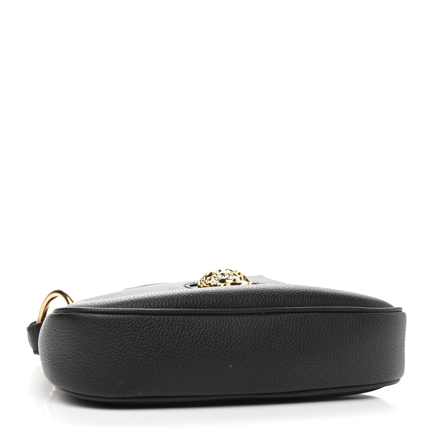 Versace Calfskin La Medusa Small Hobo Crossbody Black 4 of 8