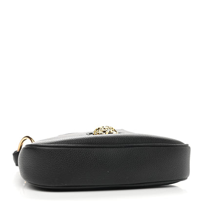 Versace Calfskin La Medusa Small Hobo Crossbody Black 4 of 8