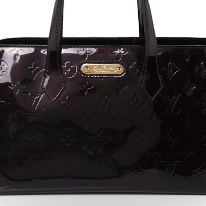 Louis Vuitton Vernis Wilshire PM Amarante 7 of 9