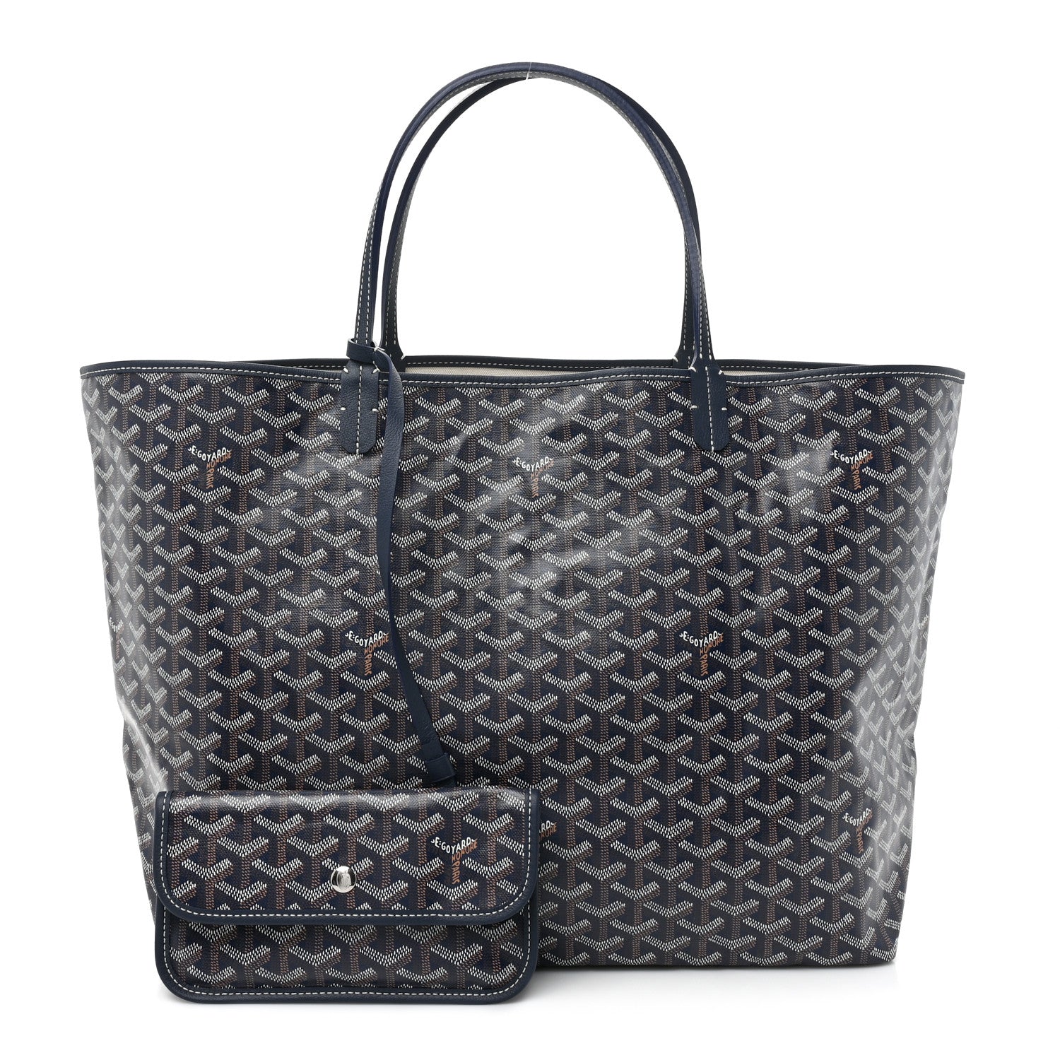 Goyard Goyardine Saint Louis GM Navy 3 of 11