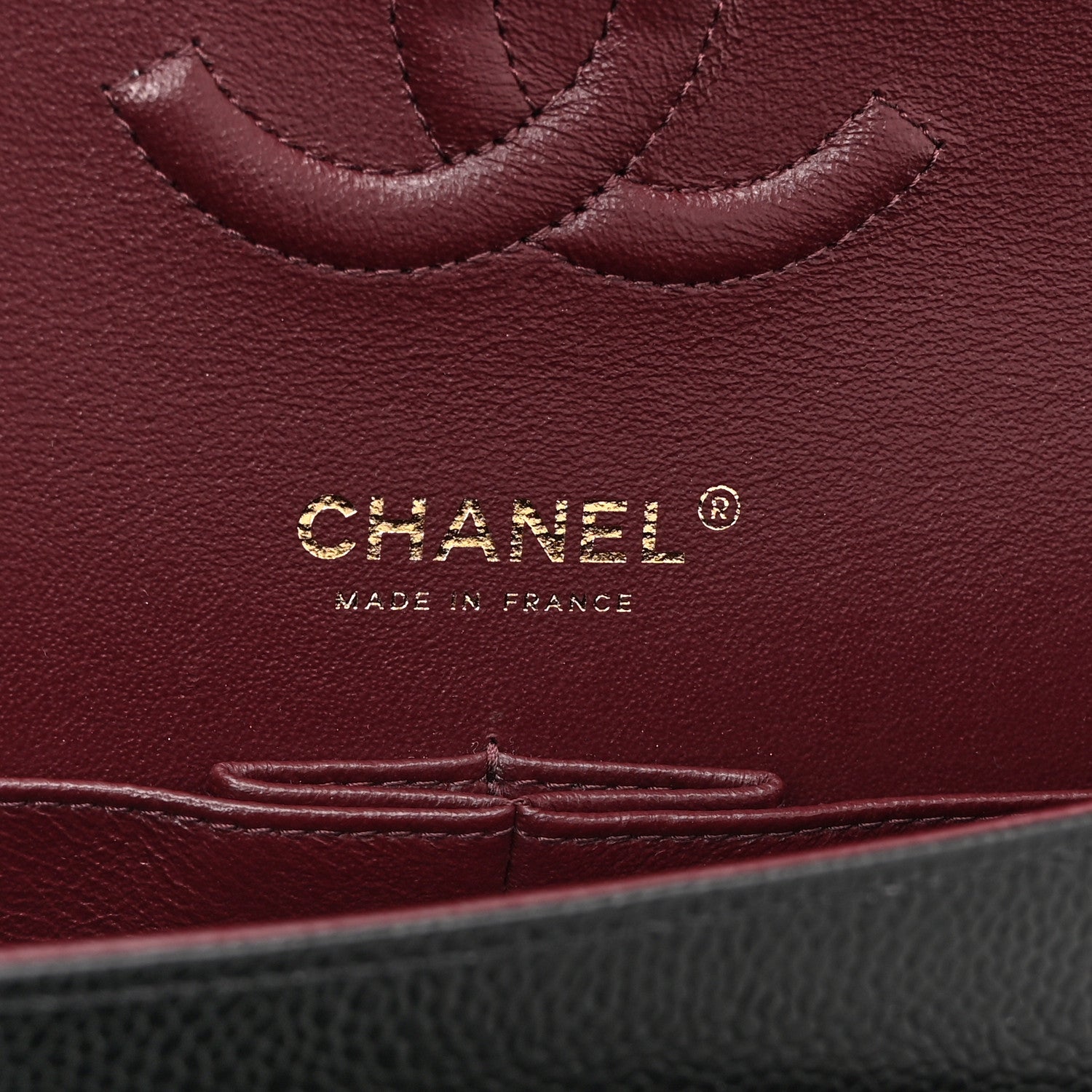 Chanel Caviar Quilted Medium Double Flap Black 6 of 10