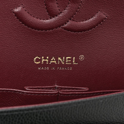 Chanel Caviar Quilted Medium Double Flap Black 6 of 10
