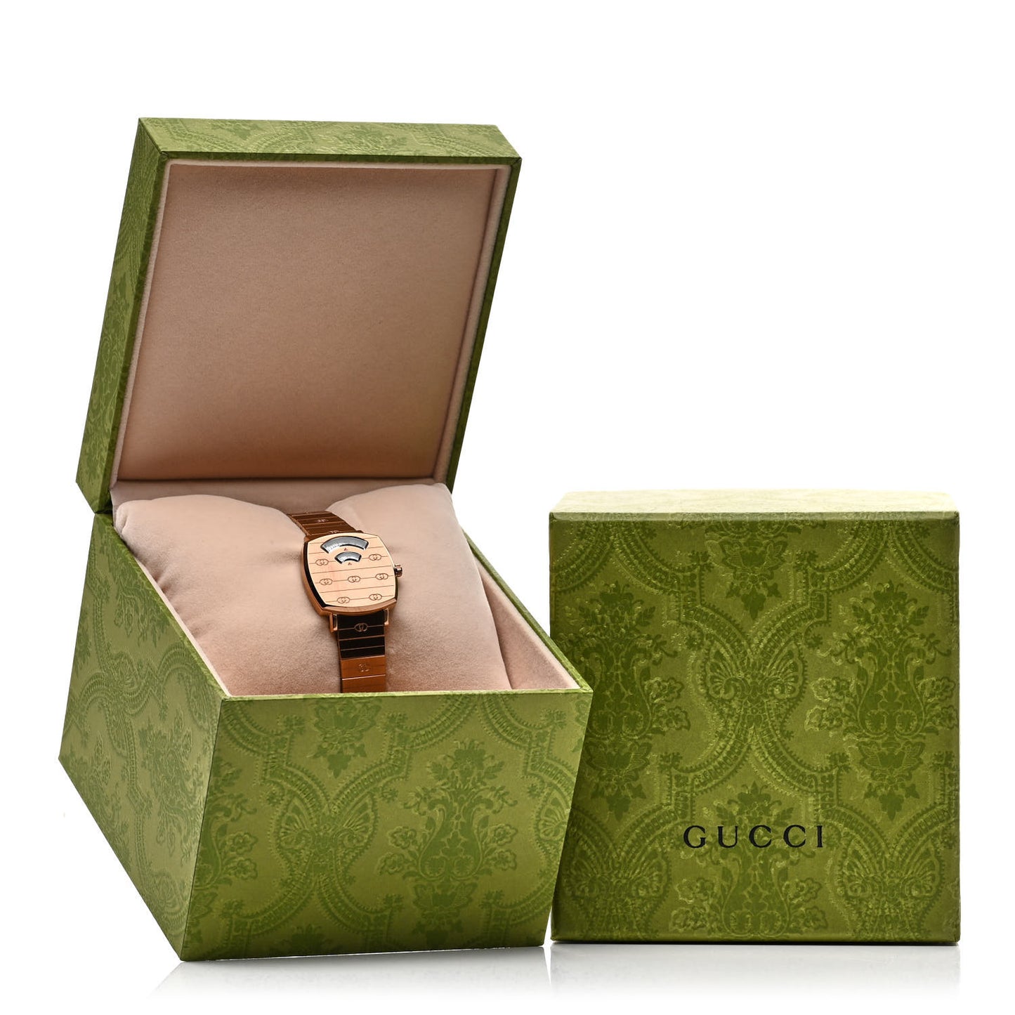 Stainless Steel 27mm Grip Quartz Watch Gold