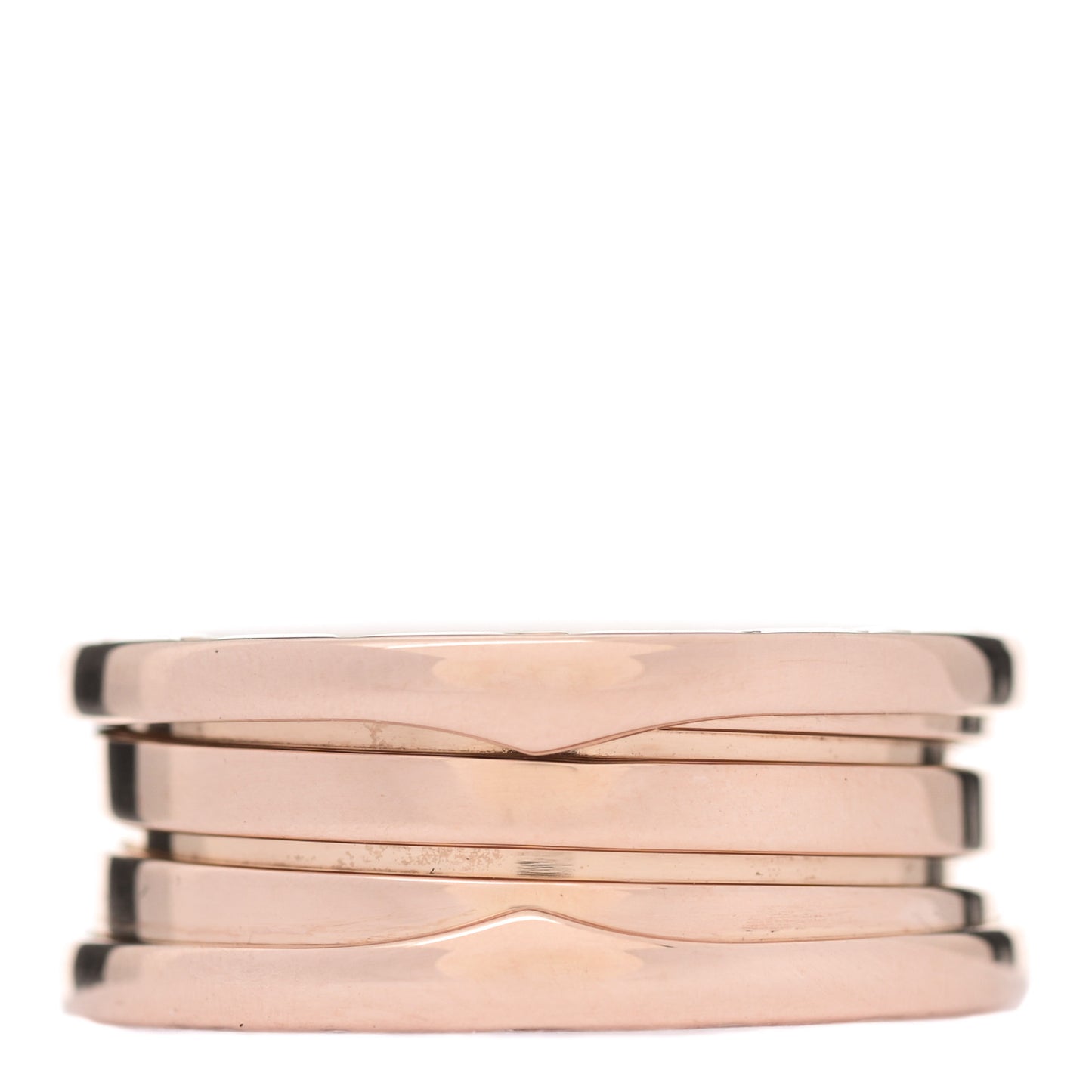 18K Rose Gold B.Zero1 Three-Band Ring 55 7.25