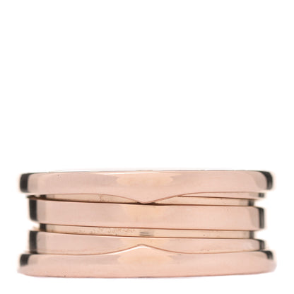 Bulgari 18K Rose Gold B.Zero1 Three-Band Ring 55 7.25 3 of 6