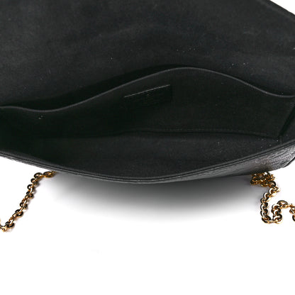 Louis Vuitton Empreinte Pochette Felicie Chain Wallet Black 6 of 14