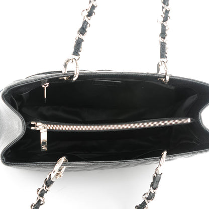 Chanel Caviar Quilted Grand Shopping Tote GST Black 5 of 7