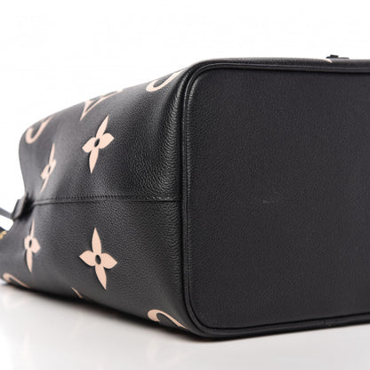 Louis Vuitton Empreinte Monogram Giant Neonoe MM Black Beige 6 of 8