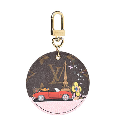 Louis Vuitton Monogram 2019 Christmas Animation Paris Bag Charm Key Ring 1 of 4
