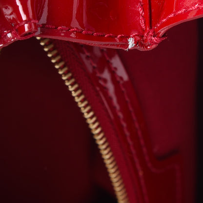 Louis Vuitton Vernis Wilshire PM Pomme D'Amour 9 of 11