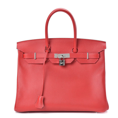 Hermes Epsom Birkin 35 Rouge Casaque 1 of 39