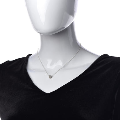 Tiffany Sterling Silver Twist Knot Pendant Necklace 2 of 6