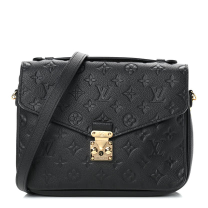 Louis Vuitton Empreinte Pochette Metis Black 1 of 10