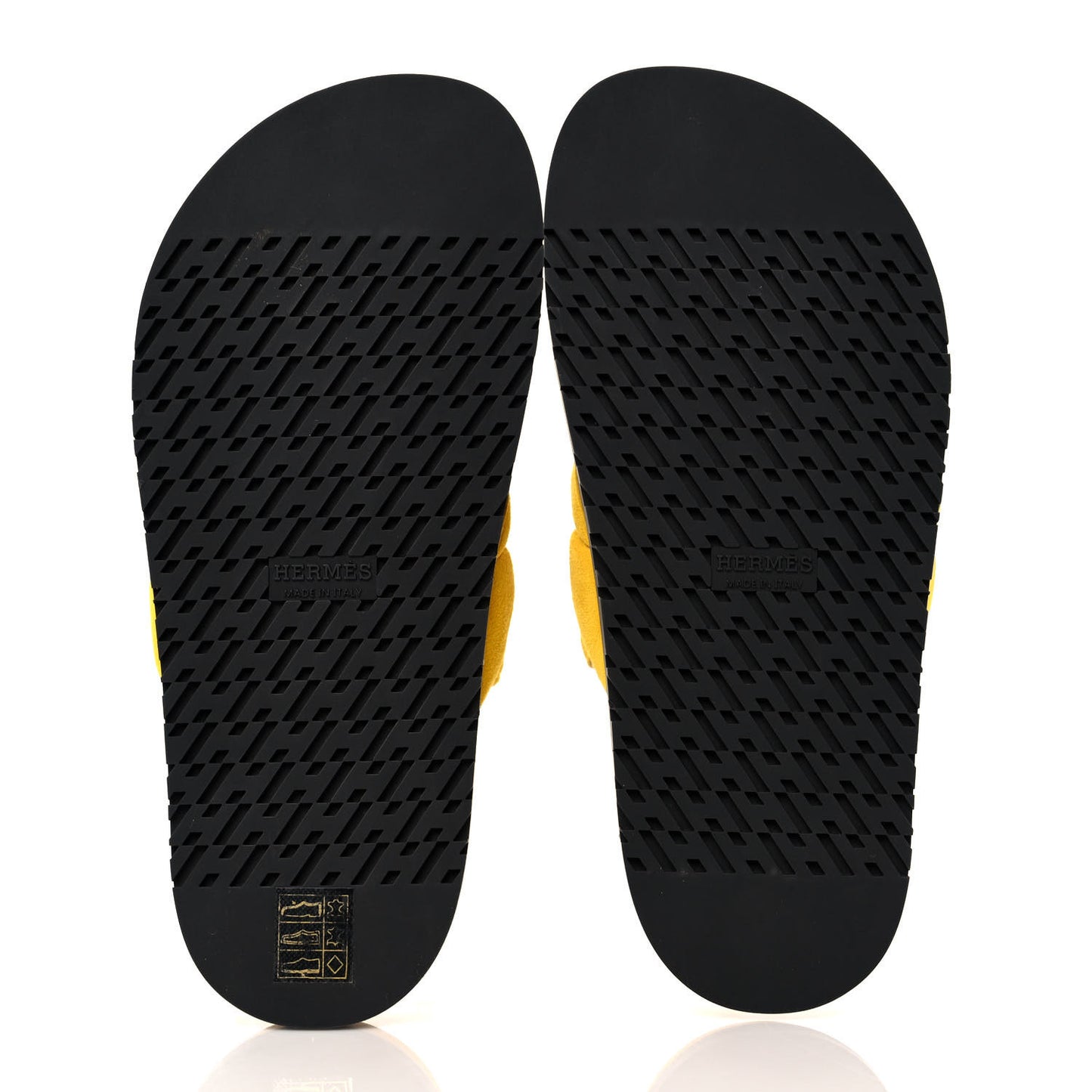 Suede Goatskin Extra Sandals 37 Jaune Sable