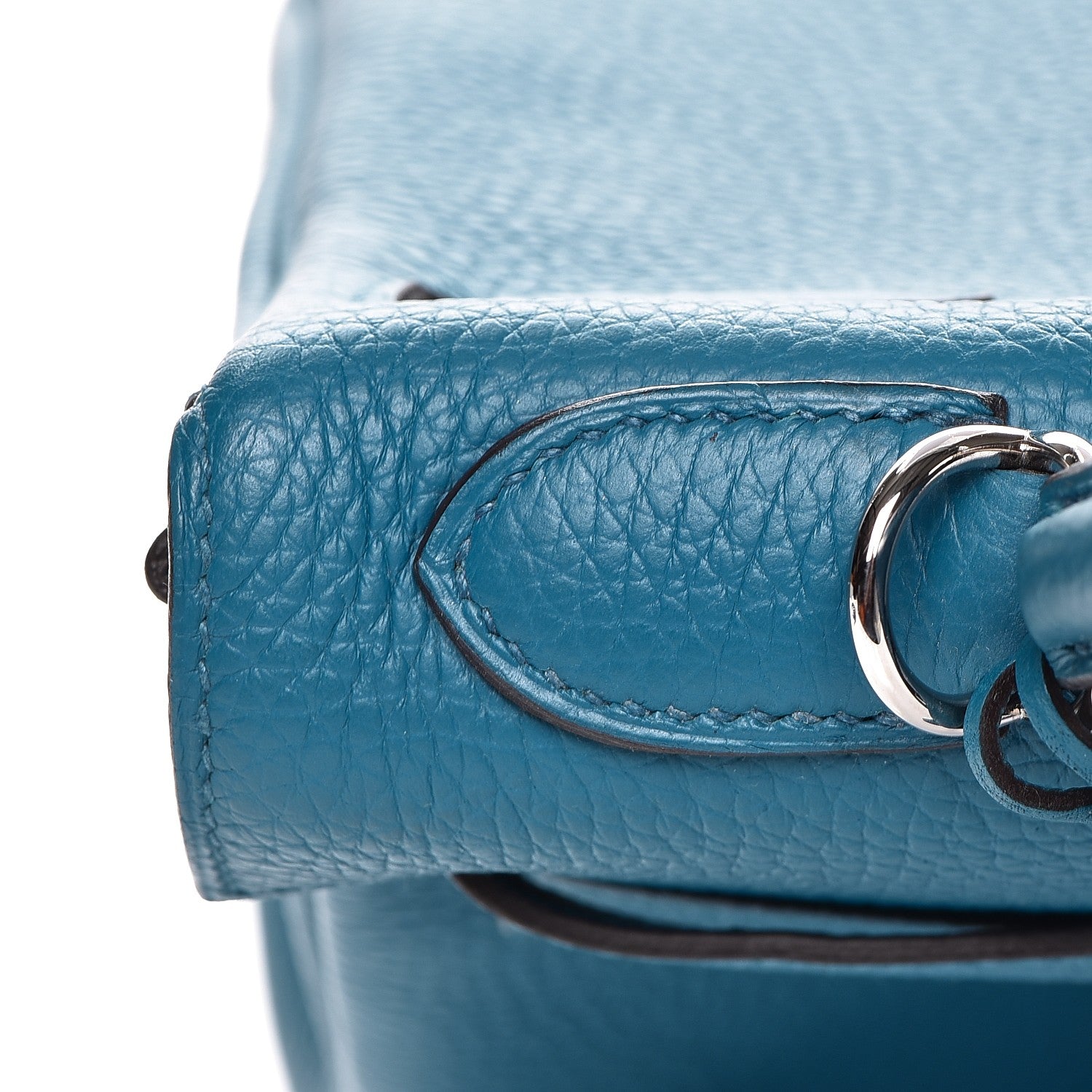 Hermes Togo Kelly Retourne 32 Bleu Izmir 24 of 35