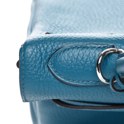 Hermes Togo Kelly Retourne 32 Bleu Izmir 24 of 35