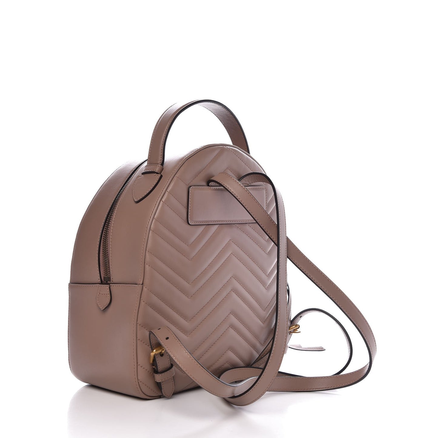 Calfskin Matelasse GG Marmont Backpack Porcelain Rose