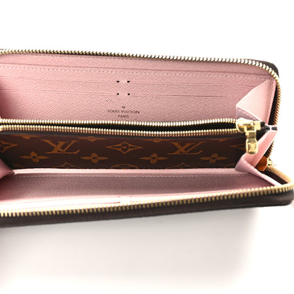 Louis Vuitton Monogram Clemence Wallet Rose Ballerine 5 of 7