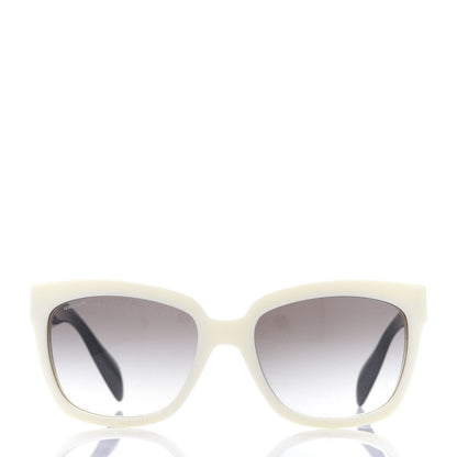 Prada Sunglasses SPR 07P Black White 2 of 8