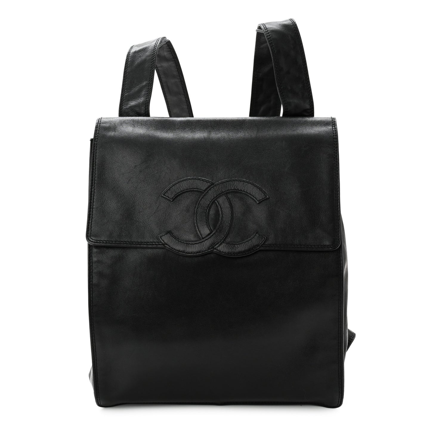 Lambskin CC Backpack Black