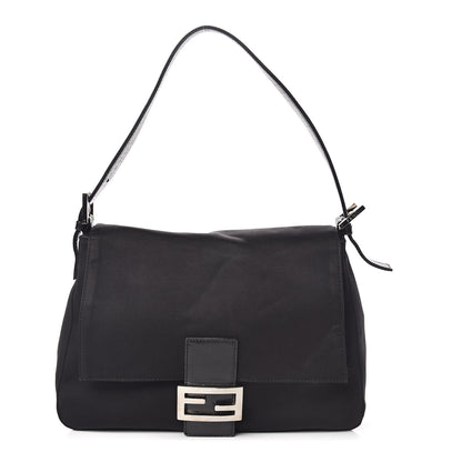 Fendi Neoprene Mama Baguette Black 1 of 10
