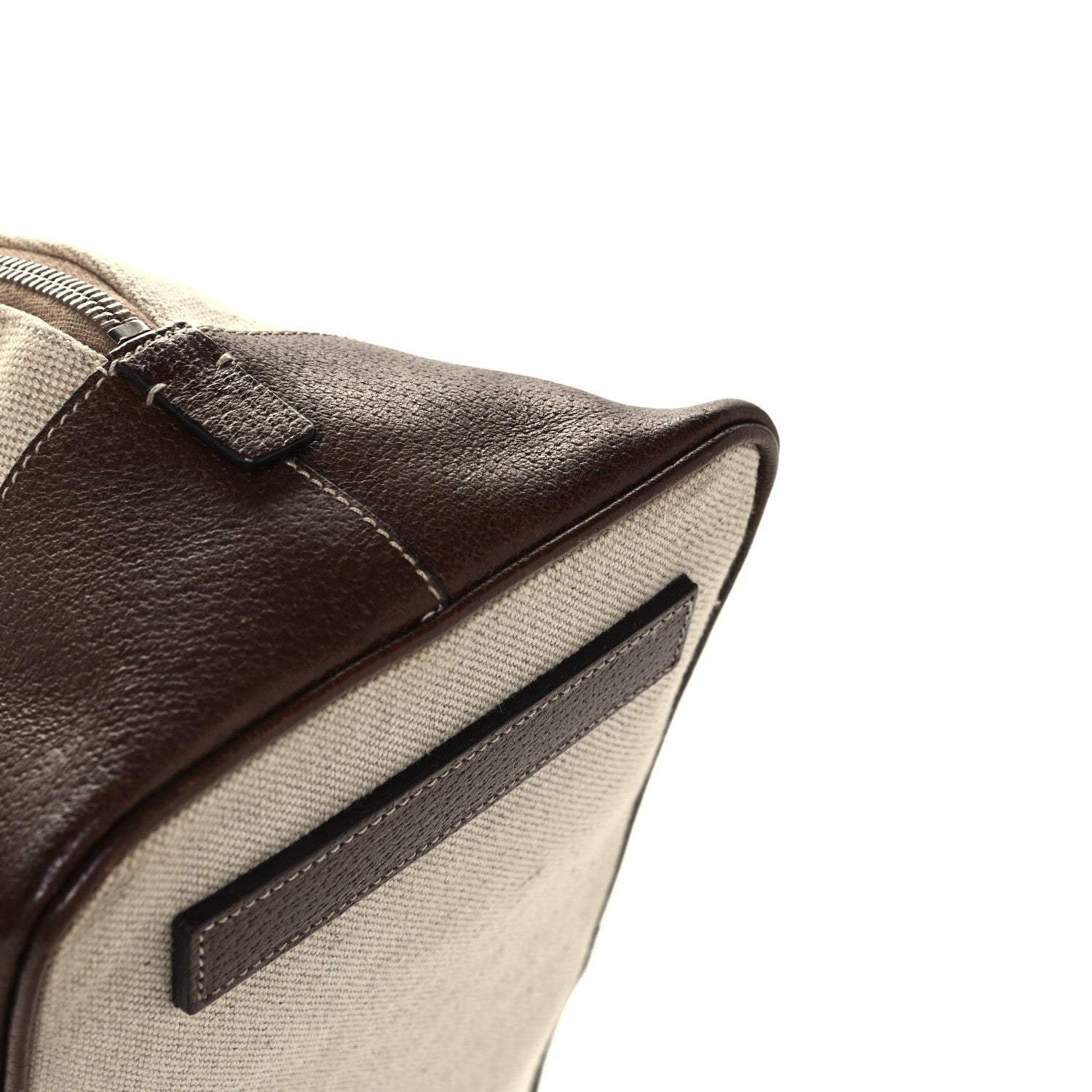 Prada Canapa Cinghiale Frame Bowler Brown 12 of 12