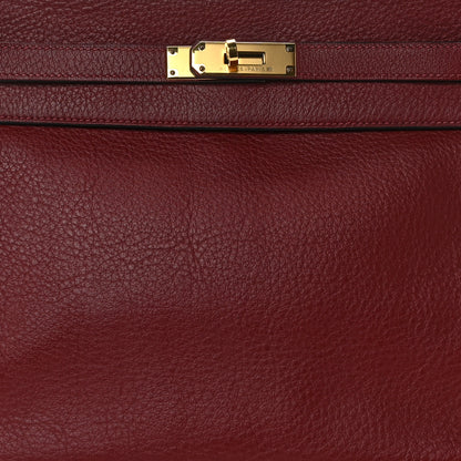 Hermes Taurillon Clemence Kelly Retourne 32 Rouge H 8 of 14