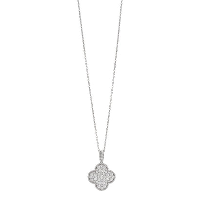 Van Cleef & Arpels VAN CLEEF & ARPELS 18K White Gold Diamond Magic Alhambra Long Necklace 1 of 6
