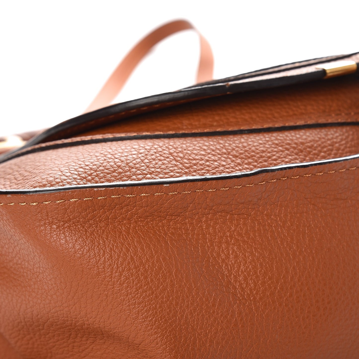 Calfskin Medium Marcie Satchel Tan