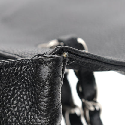 Chanel Caviar Quilted Jumbo Single Flap Black 14 of 16