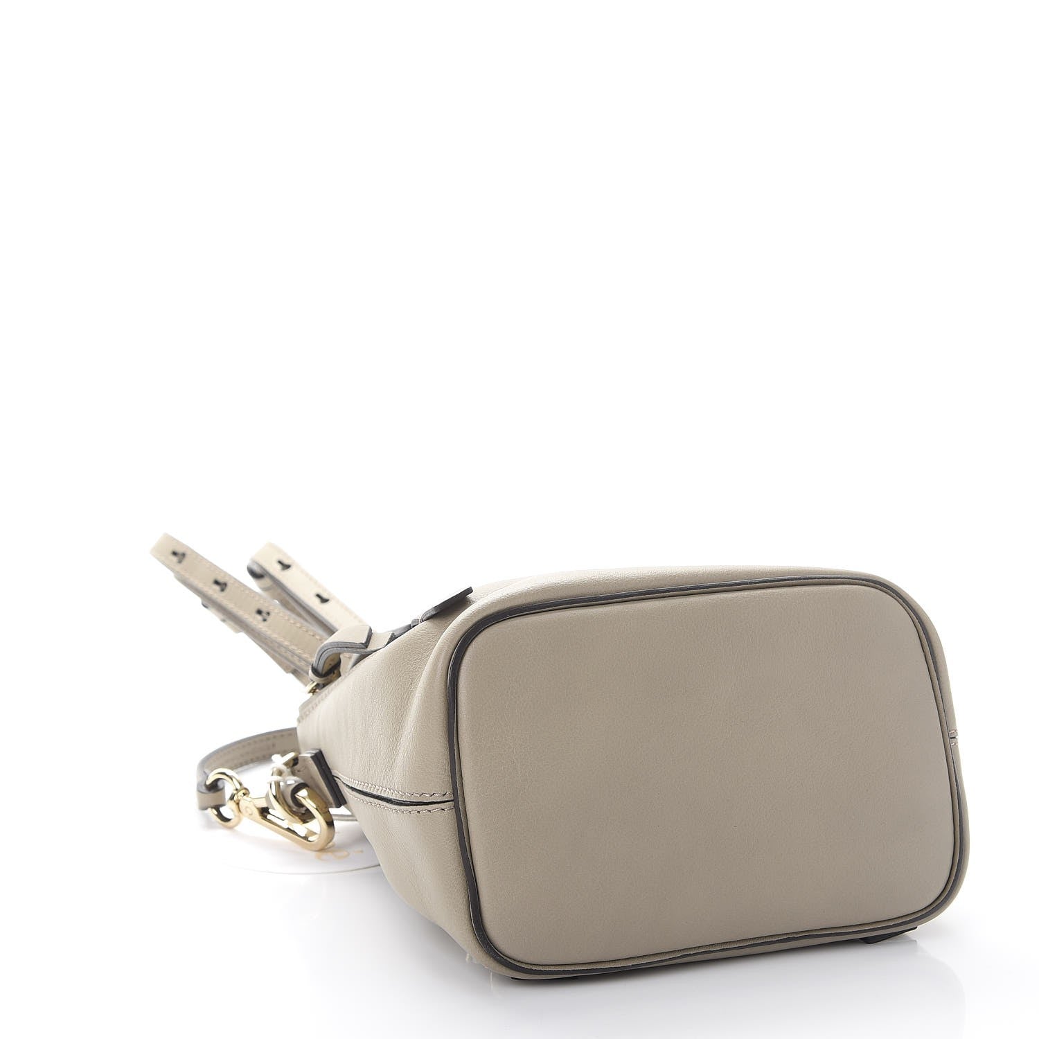 Chloe Suede Calfskin Mini Faye Backpack Motty Grey 4 of 7
