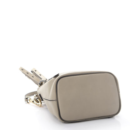 Chloe Suede Calfskin Mini Faye Backpack Motty Grey 4 of 7