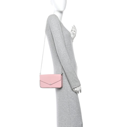 Louis Vuitton Epi Pochette Felicie Rose Ballerine 2 of 12