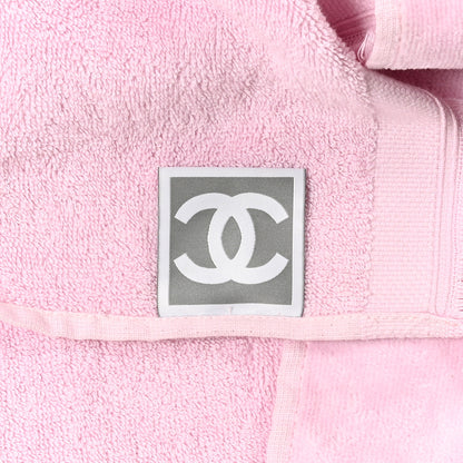 Chanel Terry Cotton CC Towel Set Light Pink 2 of 6